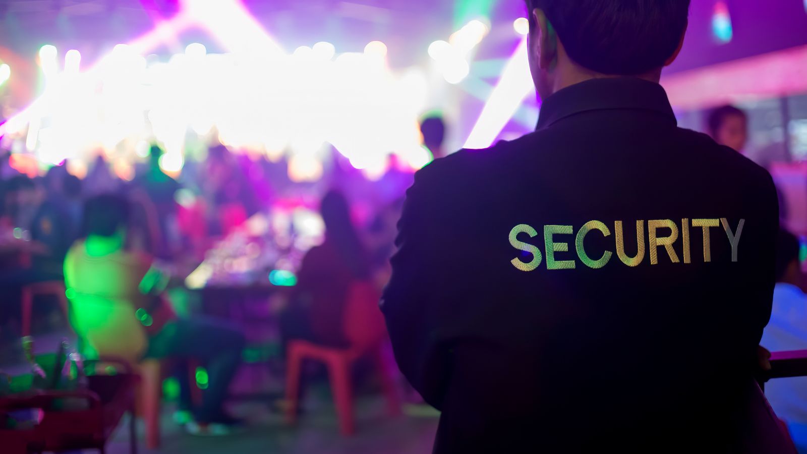 Door supervisors at a venue